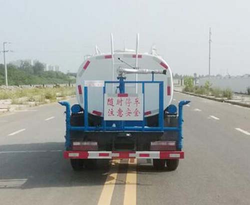 解放5噸灑水車專威牌HTW5077GSSCA型灑水車